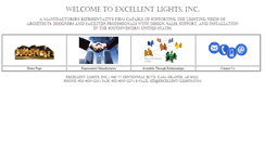Desktop Screenshot of excellent-lights.com